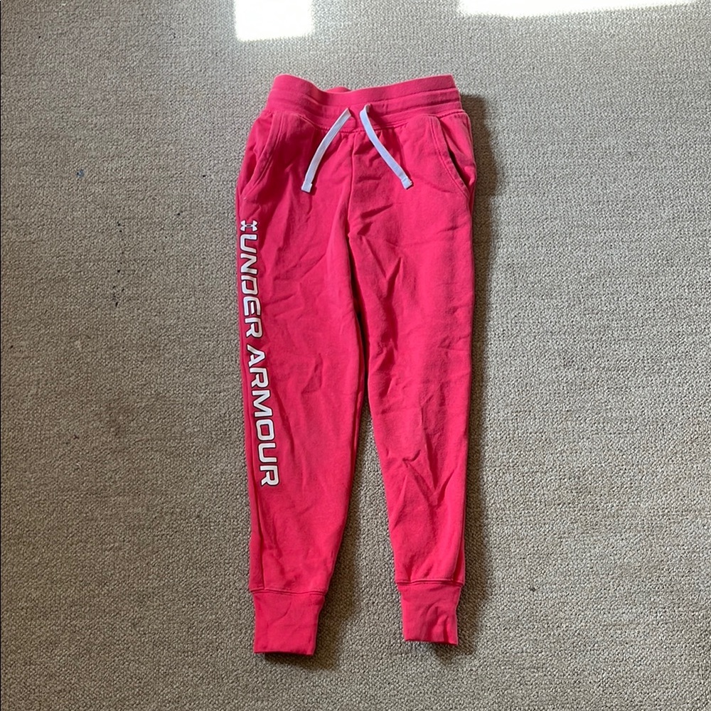 Under Armour Pink Sweatpants
